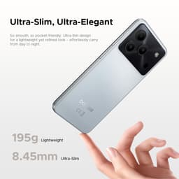DOOGEE Note 56 Lite Smartphone - 6,56 Inch - 12GB(3+9) RAM - 32GB ROM - 6150 mAh - Android 16 - Met 3,5 mm hoofdtelefoonaansluiting - Zilver — thumbnail 2
