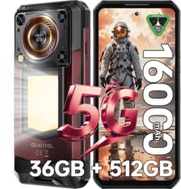 OUKITEL WP56 5G Robuuste Smartphone-36GB RAM-512GB ROM-16000mAh-108MP-IP68-IP69K-Android 15 — thumbnail 1