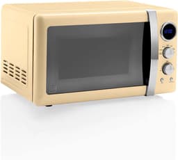 SNJY® Magnetron Vrijstaand - Microgolf - Microwave - 5 Standen - 20 Liter - 32D x 44B x 26H cm - 800 W - Crème — thumbnail 4