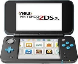Nintendo New 2DS XL draagbare game console Zwart, Blauw 12,4 cm (4.88'') Touchscreen Wi-Fi — thumbnail 1
