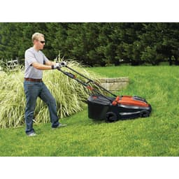 BLACK+DECKER Grasmaaier 36V 2x 2.5Ah Lithium-ion 38cm maaibreedte voor gazons tot 600m² - CLM3825L2-QW — thumbnail 4