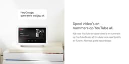 Google Nest Hub (1e gen) - Smart Speaker met scherm - Nederlandstalig - Antraciet — thumbnail 4