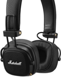 Marshall Major III Bluetooth - Draadloze on-ear koptelefoon - Bluetooth - Zwart — thumbnail 2