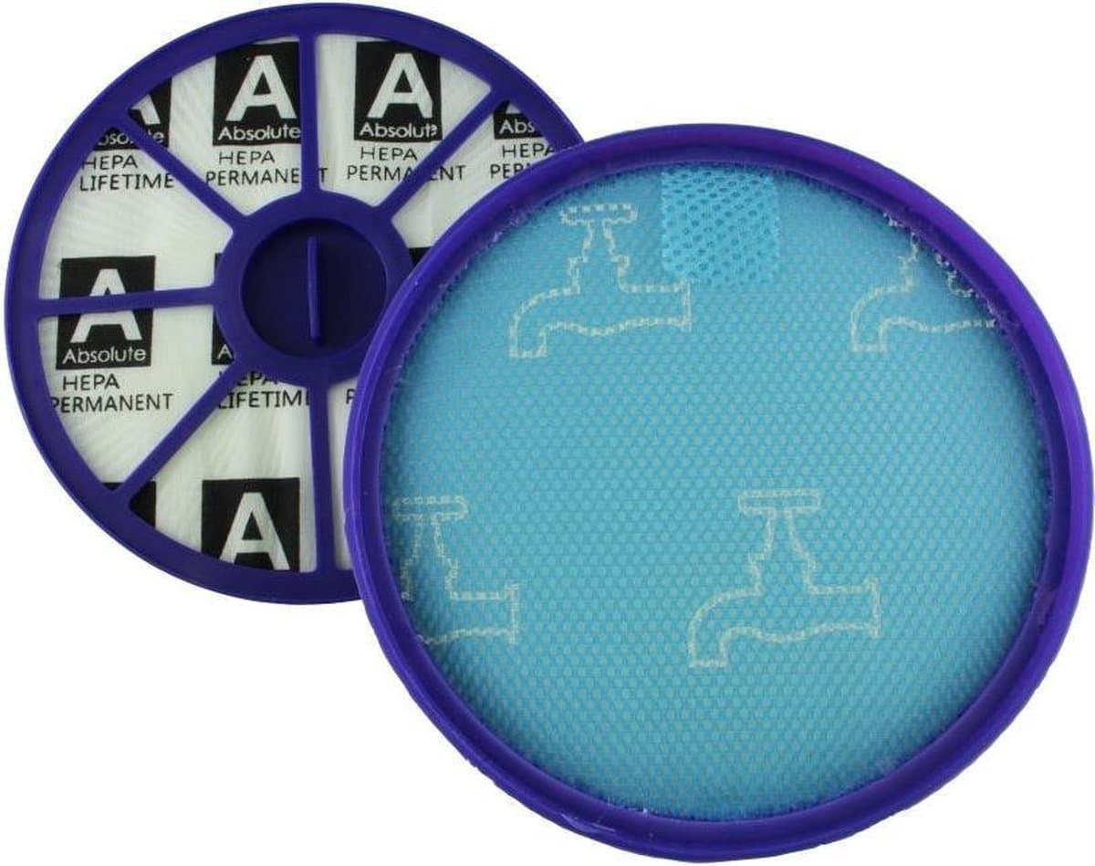 HEPA - Filter Set - Geschikt voor Dyson DC19, DC20, DC21 en DC29 — afbeelding 1