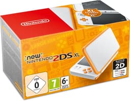 New Nintendo 2DS XL console - Wit/Oranje — thumbnail 3