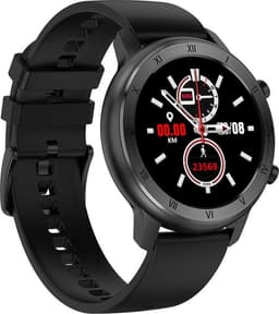 Belesy® LOVE -  Smartwatch Dames - Smartwatch Heren - Horloge - Stappenteller - Full Circle – Diverse Wijzerplaten - Bloeddruk - Mutli sport - Siliconen - Zwart — thumbnail 1