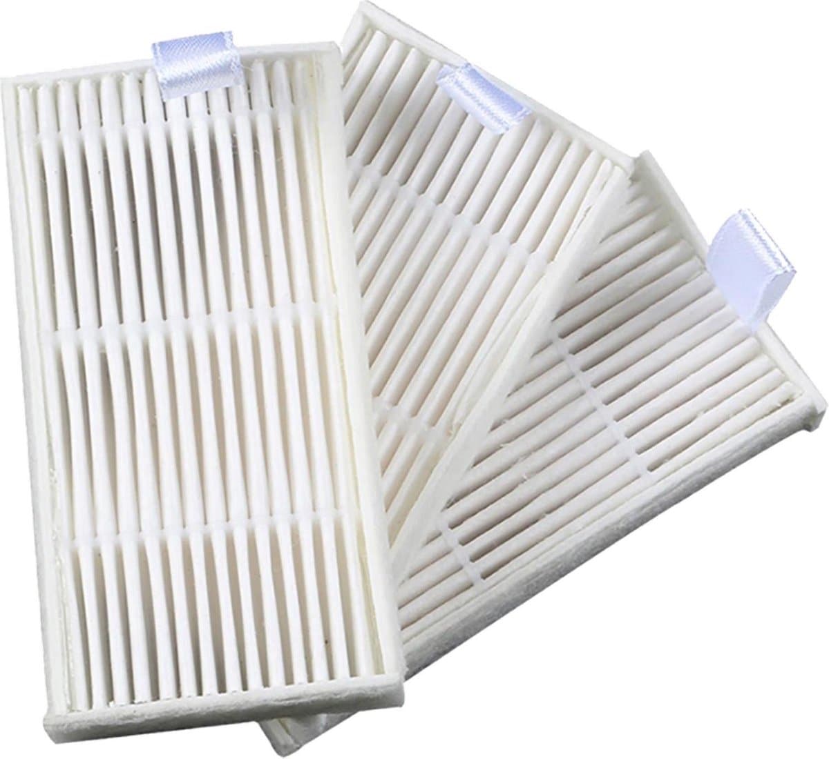 Hoogefficiënt HEPA Filter Set voor o.a. iLife, Silvercrest, Medion, KK8 en Ariete Robotstofzuigers — afbeelding 1