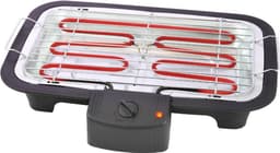 Tristar BQ-2813 Elektrische BBQ – Rookarme Tafelbarbecue 2000W – Grillrooster 38x22 cm – Zwart - Perfect voor Balkon of Camping — thumbnail 2