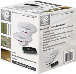 E-Audio Bluetooth Plafond Speaker Set - 2 witte speakers - 1 bluetooth module — thumbnail 5