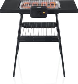 Tristar Elektrische Barbecue Staand BQ-2870 - Te gebruiken als Tafel BBQ - 36,5 x 25,5 cm - Zwart — thumbnail 3
