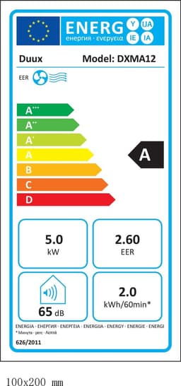 Duux North Smart 18K BTU/h Grijs — thumbnail 2
