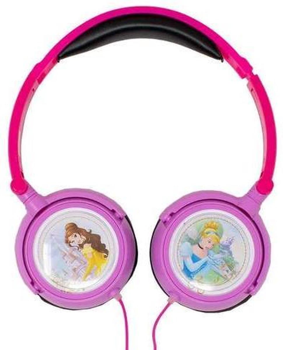 Lexibook Disney Princess - On-ear kids koptelefoon - Roze — afbeelding 1
