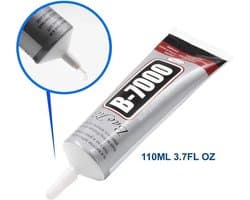 LOUZIR  B-7000 Lijm 110ML Multifunctioneel Semi Vloeibaar Industrieel Transparant - Gespecialiseerd voor PC,Smartphones Laptop Reparaties - Precisie Doseerpunt