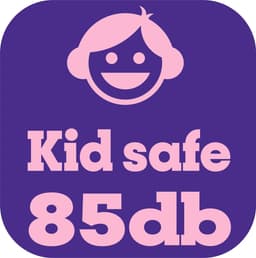 Kinder hoofdtelefoon DOBI by doobs - Draadloze koptelefoon Bluetooth met led kattenoortjes paars - KIDS - VOLUME BEGRENZING - 85DB — thumbnail 2
