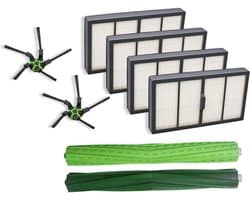 Onderhoud set geschikt voor Roomba S9 en S9+ - 4 filters - 1 borstelset - 2 zijborstels