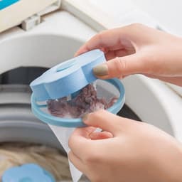 Wasmachine Filter - Wasmachine Reiniger Haarvanger - Wasmachine Vuilreiniger - Wasmachine Cleaner - Herbruikbaar - Wasfilter - Drijvend Vuil Vangnet - Haar Vanger Opvangfilter — thumbnail 1