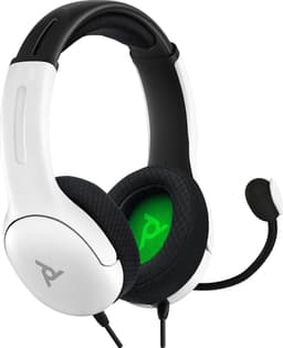 PDP Gaming LVL40 Wired Gaming Headset - White (Xbox Series X) — thumbnail 5