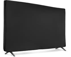 kwmobile tv hoes voor 40" TV cover - Beschermhoes voor televisie - Voor binnengebruik - Tegen vuil en stof - In zwart