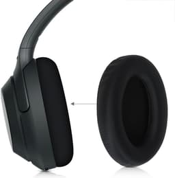 kwmobile 2x oorkussens geschikt voor Sony WH-1000XM3 - Earpads voor koptelefoon in zwart — thumbnail 3