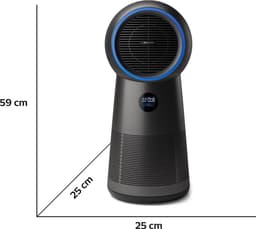 Philips AMF220/15 - 3-in-1 Luchtreiniger, ventilator & verwarming - Zwart — thumbnail 17