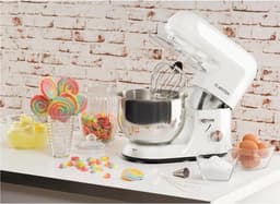 Klarstein Küchenmaschine, Knetmaschine mit 5L Schüssel, 1800W Profi Küchenmaschine mit Knethaken und Schneebesen, Universal Küchenmaschine mit 6 Stufen, Teigmaschine zum Rühren, Kneten und Aufschlagen — thumbnail 5