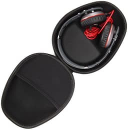 1-pack harde hoofdtelefoonhoes van volledige grootte, hoofdtelefoonhoes, draagtas Opbergtas voor harde hoofdtelefoon - Biedt superieure bescherming voor Audio Technica, Beats, Sony en meer - Zwart — thumbnail 5