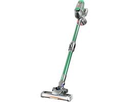 Ideach - Handstofzuiger met Steel - 15kPa - HEPA - 150W - Draadloze Steelstofzuiger - Draadloze stofzuiger - Afneembare Kruimelzuiger - Zakloze stofzuiger - Groente