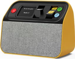 Dementie Radio - DAB+/FM/USB - Makkelijke Bediening - Geschikt als Senioren Radio - Aanpasbaar Bedieningspaneel tot 1 Knop - Geel — thumbnail 3