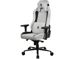 Arozzi Vernazza XL Gamingstoel - Supersoft™ Stof - Lichtgrijs