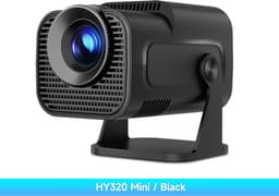 Android 11 - 390Ansi - Hy320 Projector - 4K Native - 1080P Dual Wifi6 - Bt5.0 Cinema - Outdoor Draagbare Projector Upgraded - Hy300 — thumbnail 1