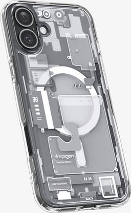 Spigen Ultra Hybrid Zero One (MagFit) mobiele telefoon behuizingen 17 cm (6.7") Hoes Transparant, Wit — thumbnail 3