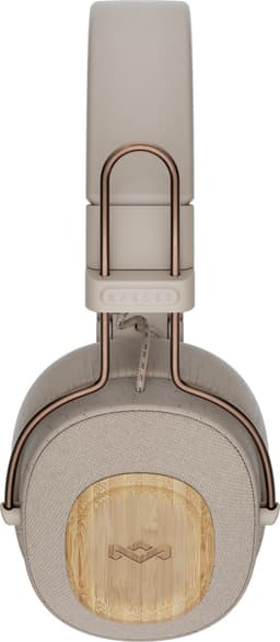 House of Marley Positive Vibration Riddim Bluetooth Koptelefoon - Hoofdtelefoon met Kabel - Draadloos - Met Microfoon - 50 uur batterij - Quickcharge - Cream — thumbnail 2