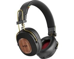House of Marley Positive Vibration Riddim Bluetooth Koptelefoon - Hoofdtelefoon met Kabel - Draadloos - Met Microfoon - 50 uur batterij - Quickcharge - Rasta