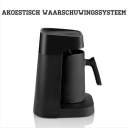 Turkse koffiezetapparaat - Turkse koffie met 5 Kops Capaciteit - Turks koffiezetapparaat met Overloopbescherming - Koperkleurig — thumbnail 2