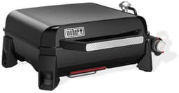 Weber Slate Plancha - 43 cm Bakplaat - Gasbarbecue - 1 Brander - Zwart - Verstelbare poten - Deksel voor bescherming - Bereikt tot 260 °C - Porselein geëmailleerde bakplaat met anti-aanbaklaag — thumbnail 4