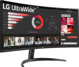 LG 34WR50QK-B - QHD Curved Ultrawide Monitor - 100hz - 34 inch — thumbnail 10