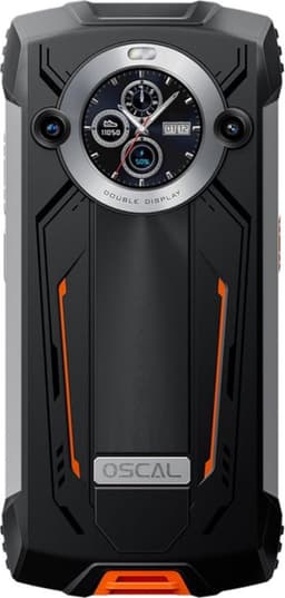 OSCAL PILOT 2 Robuuste Smartphone - 24GB RAM - 256GB ROM - 8800mAh - 6.5 Inch - Android 14 - Robuuste IP68 Waterdicht - 50MP - NFC - Dual SIM - Oranje — thumbnail 3