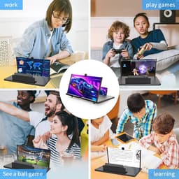 Mobiele Telefoon Scherm Vergrootglas 14 inch - Opvouwbare Standaard Voor Film en Video - Universele Smartphone Versterker — thumbnail 8