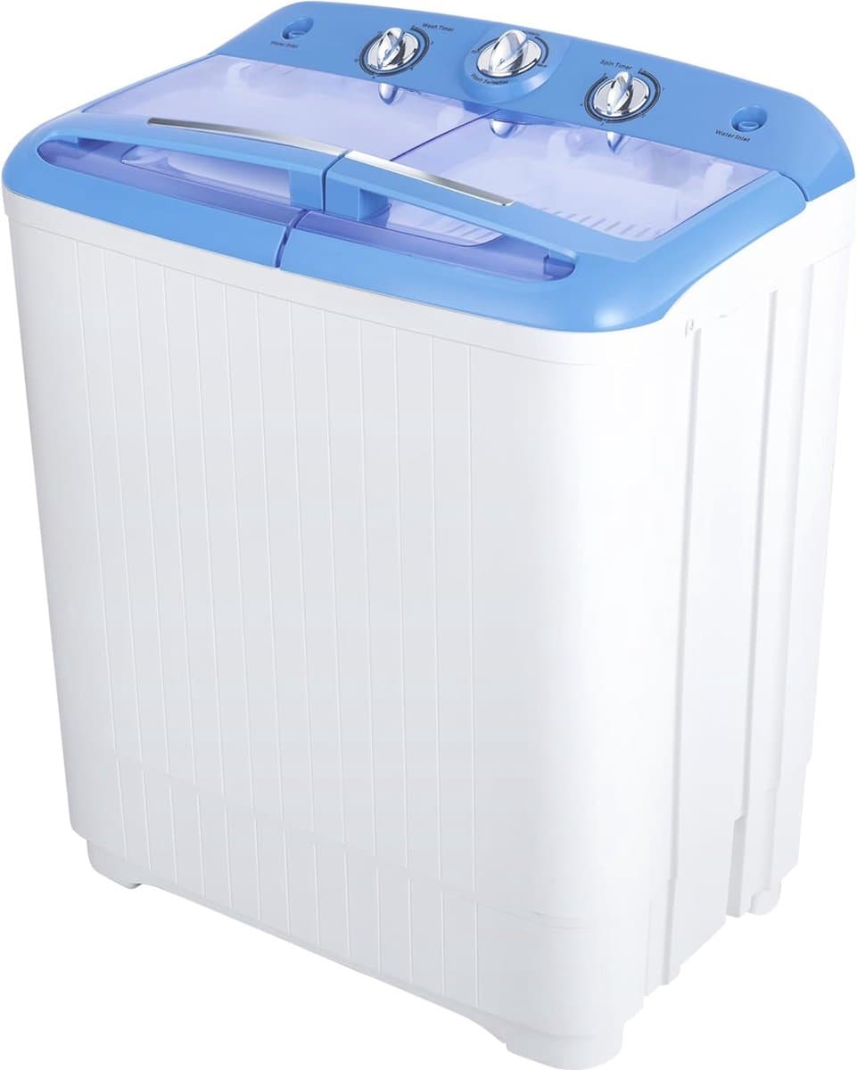 Camping Wasmachine tot 3,5 kg met Centrifugeerfunctie – Ideaal voor op de Camping — afbeelding 1