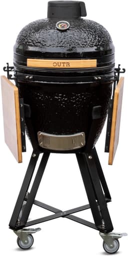 Kamado BBQ van OUTR - Medium 50 - Wit — thumbnail 2