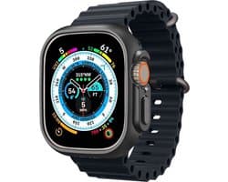 Spigen Thin Fit™ Case voor de Apple Watch Ultra / Ultra 2 / Ultra 3 - 49 mm - Zwart