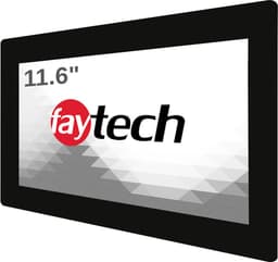 faytech open frame monitor 11,6" capacitieve IP65 front FT116TMCAPOFHBOB — thumbnail 3