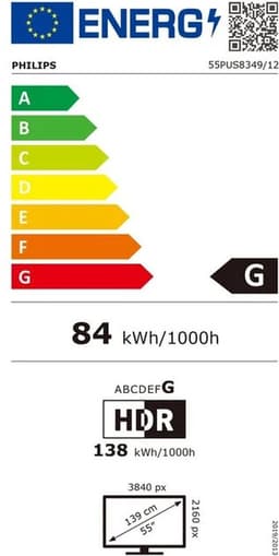 Philips 55PUS8349/12 - 55 inch - 4K LED - 2024 - Smart TV — thumbnail 2