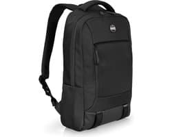 Port Designs Torino II - Laptop Rugzak - tot 16 inch - Polyester - Spat Waterdicht - 15L - Zwart