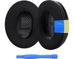 Vervangende Oorkussens voor Bose QuietComfort 35 (QC35) Bose Quiet Comfort 35 II (QC35 II) Over-ear Hoofdtelefoon van MMOBIEL - Cooling Gel Koptelefoon Oorkussens - Hoofdtelefoon Earpads – Zwart