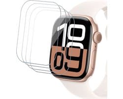 4x Geschikt voor Apple Watch Series 10 46mm Screenprotector - Folie Screen Protector Apple Watch Series 10 46mm
