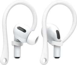 Earhooks Geschikt Voor Apple AirPods en Apple AirPods Pro 3 I Oorhaken I Veilige Pasvorm I Siliconen Eartips I Ergonomisch en Anti-Lost Ontwerp I Set van 2 I Wit — thumbnail 1