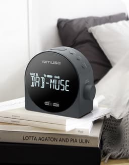 Muse M-185CDB - Stijlvolle digitale wekkerradio met DAB+/FM-radio en groot display — thumbnail 2