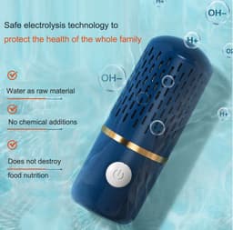 Sterilisator en voedselzuiveraar met ozon technologie, veilig en snel reinigen van groenten, fruit, vis en vlees — thumbnail 2