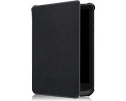 Universele E-Reader Hoes Geschikt voor PocketBook | Book Case Geschikt voor o.a. Touch Lux 5, Lux 4 en Touch HD 3 | Beschermhoes met Sleep/Wake Functie | Zwart